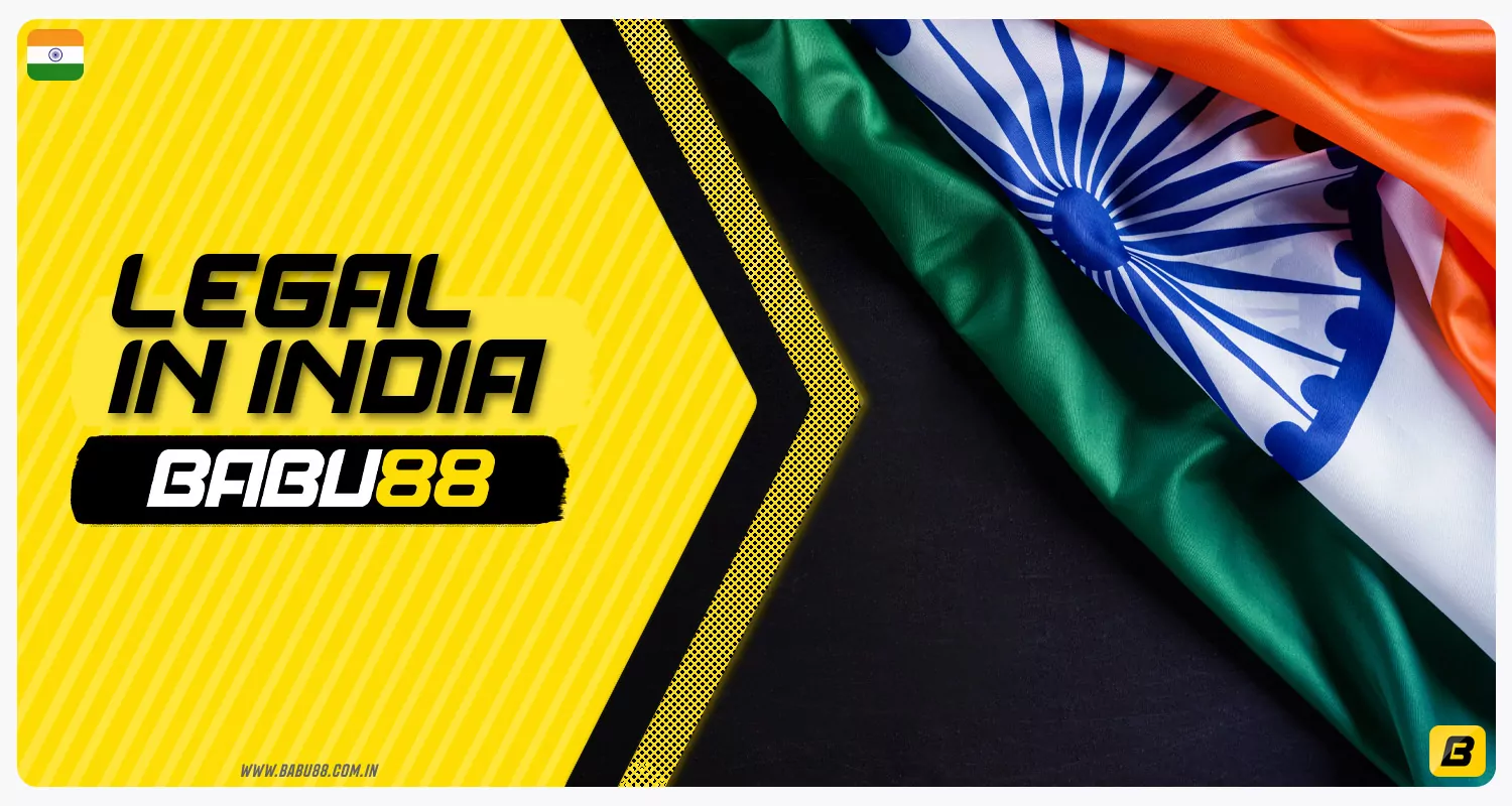 Babu88 operates legally in the territory of India