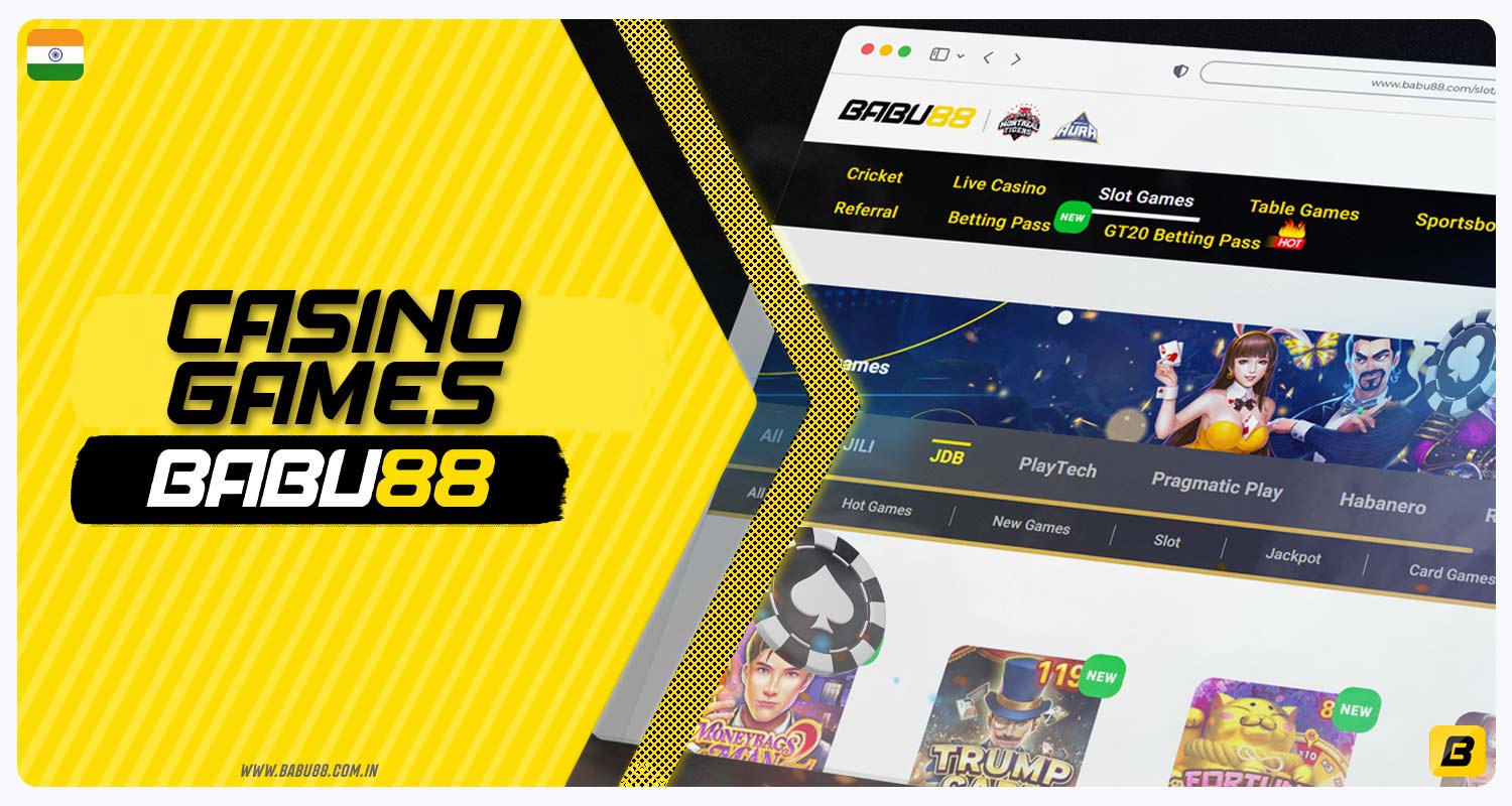 Detailed description of the types of casino games available on the Babu88 platform