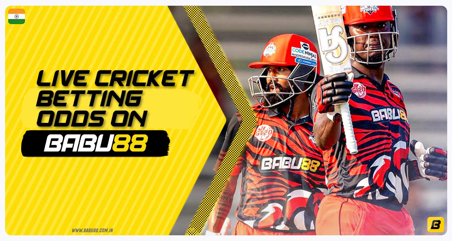 Babu88 provides favorable odds for live cricket betting